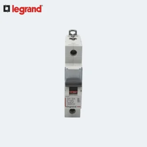 Interruptor magnetotérmico DX³ 6000 - 10 kA - 1P - 230/400 Vac - 20 A - Curva C LEGRAND INDUSTRIALGES