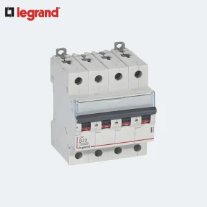 Interruptor magnetotérmico DX³ 10000 - 16 kA - 4P 400 V~ - 20 A - curva B LEGRAN INDUSTRIALGES