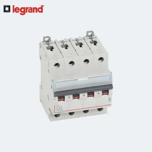 Interruptor magnetotérmico DX³ 10000 - 16 kA - 4P - 400 Vac - 10 A - C curva LEGRAND INDUSTRIALGES