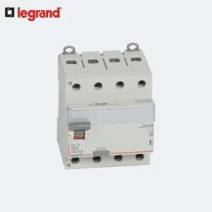 Interruptor diferencial DX³-ID de alta llegada y arranque de tornillo bajo - 4P 400Vac 25A tipo AC 30mA - 4 módulos LEGRAND INDUSTRIALGES
